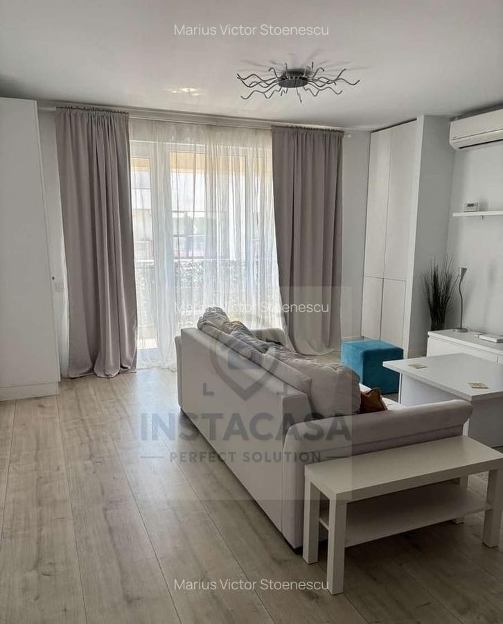 2 camere cu balcon generos si vedere libera , langa metrou Straulesti - 5