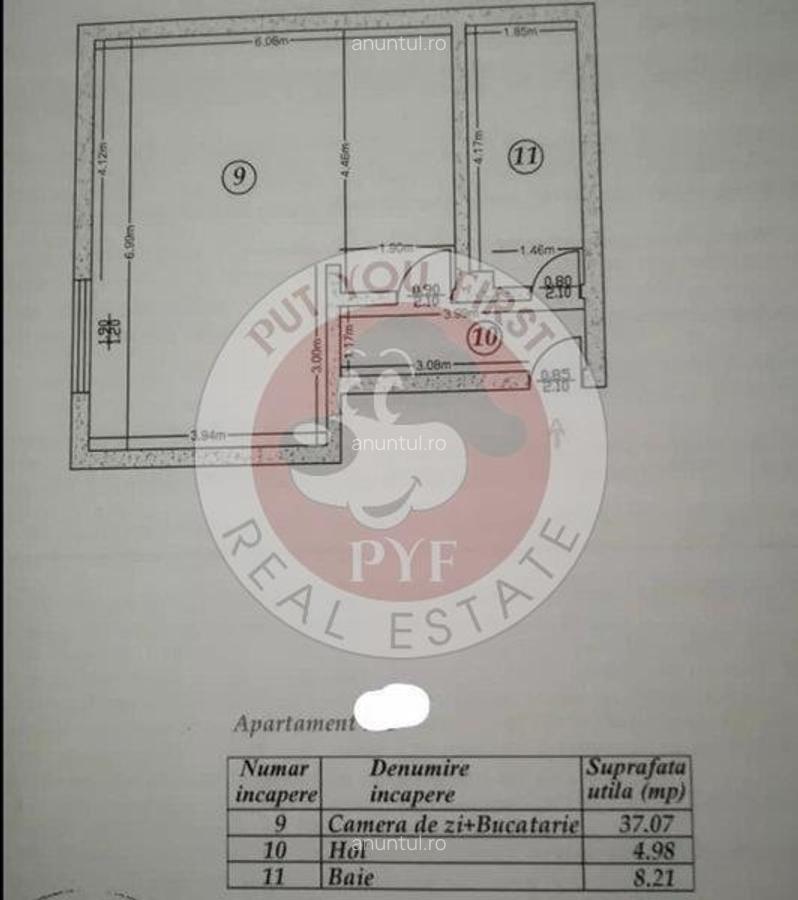 Fundeni | Garsoniera | Semidecomandata | 50mp | B11497 - 4