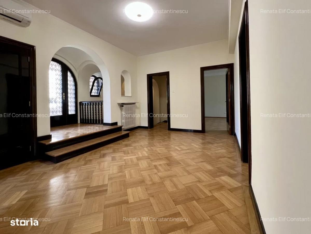 Apartament de inchiriat 5 camere Aviatorilor - Dorobanti, etaj 1 si curte comuna - 2