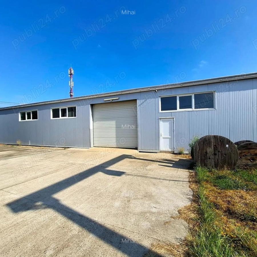Proprietate industriala cu hala metalica, birouri ?i teren Gole?ti - 1