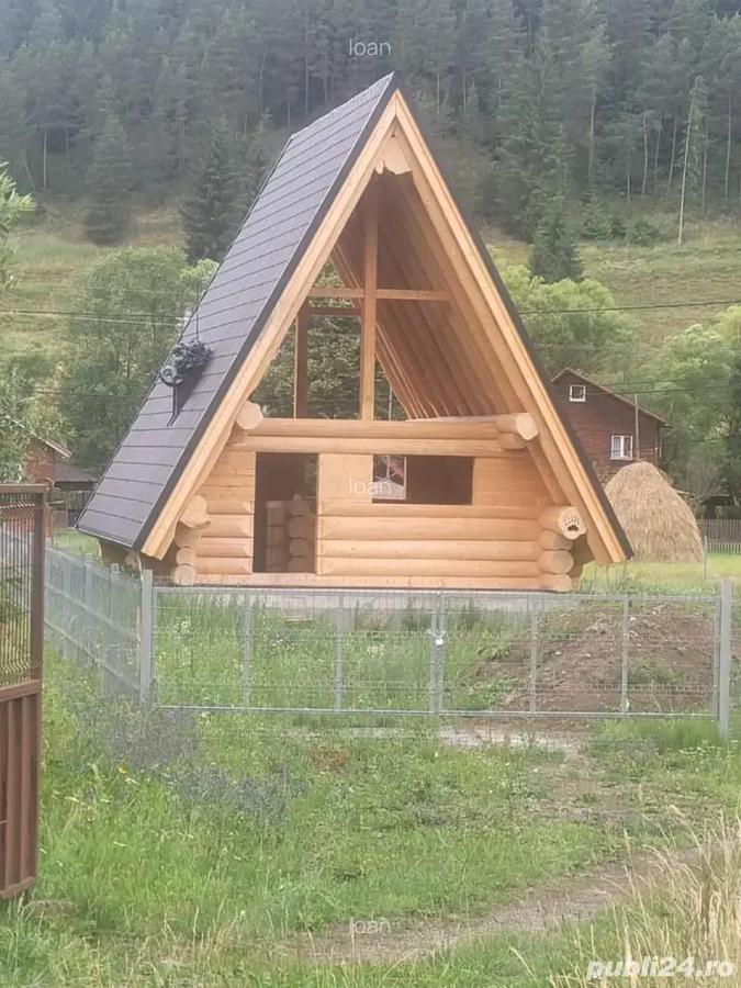 Cabana din lemn rotund - 2