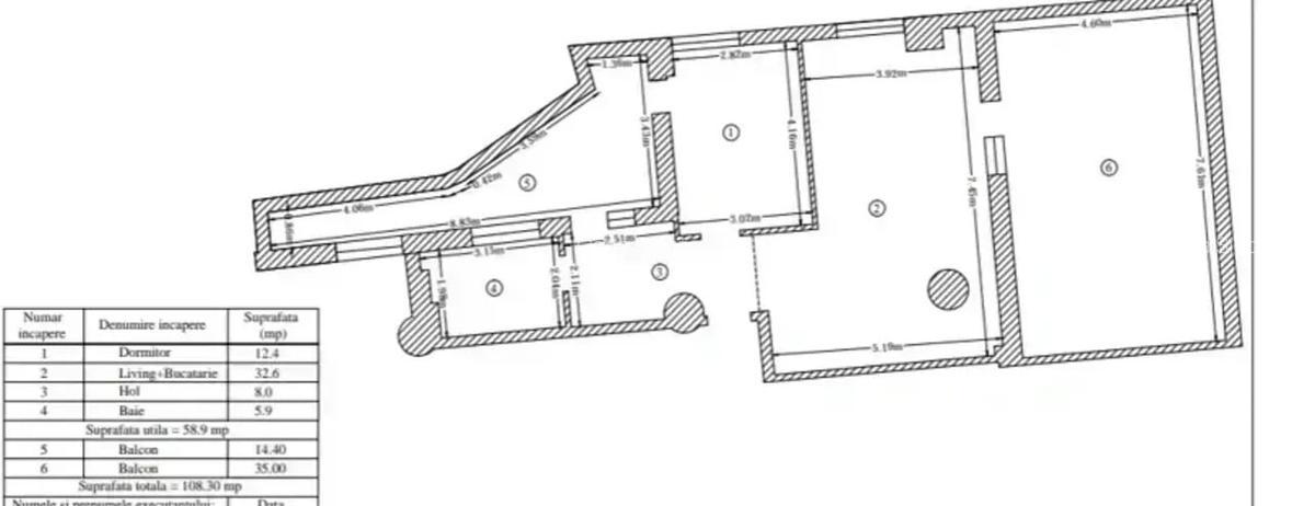 Ap 2 camere | 2 Terase | Universitate | Comision 0 | Direct dezvoltator - 7