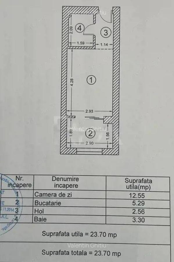 Garsoniera - Titan - 2020 - centrala - Palladium Residence - 5
