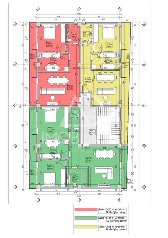 Apartamente NOI / Etajul 1 / Zona Centrală, pe Malul Jiului - 6