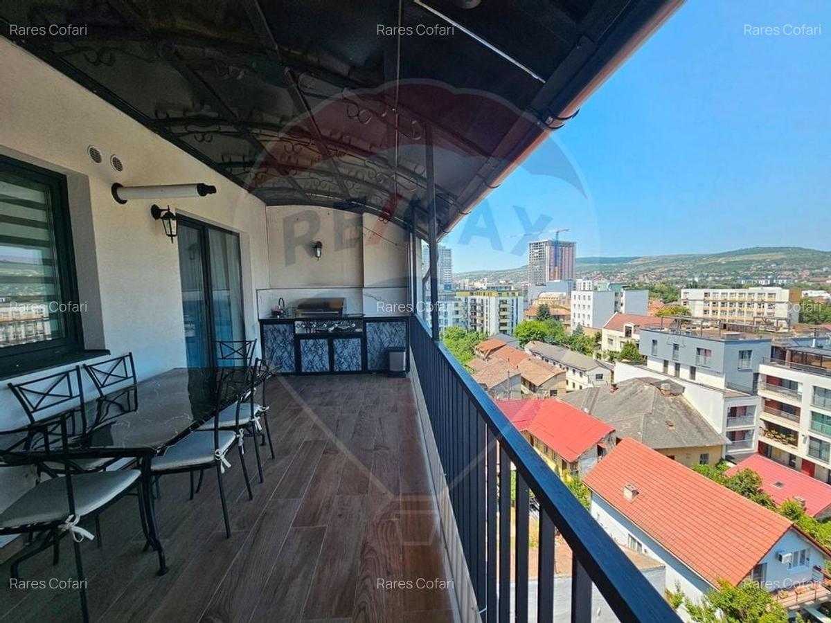Penthouse UNIC superfinisat cu 3 camere de inchiriat in zona Centrala - 8