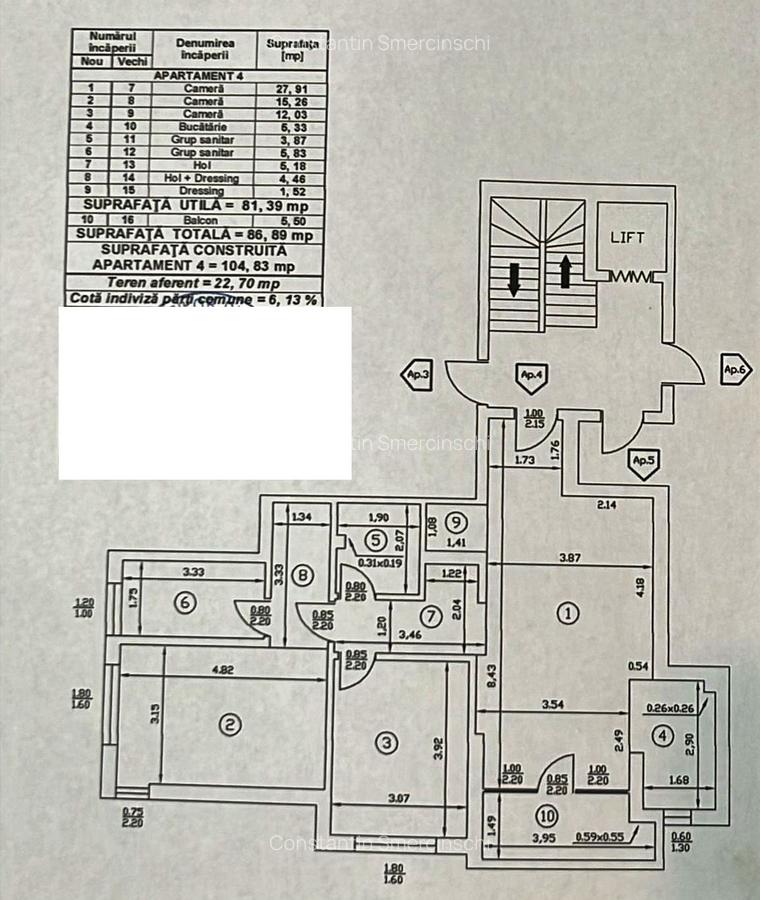 Apartament cu 3 camere semidecomandat, mobilat în Prelungirea Ghencea - 27