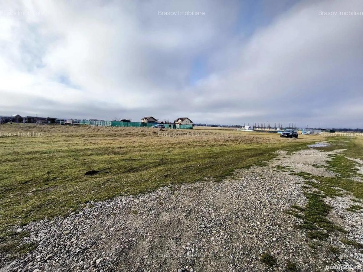 Zona Glajarie - Rasnov, teren ideal pentru investitie sau constructii de vacanta. - 4