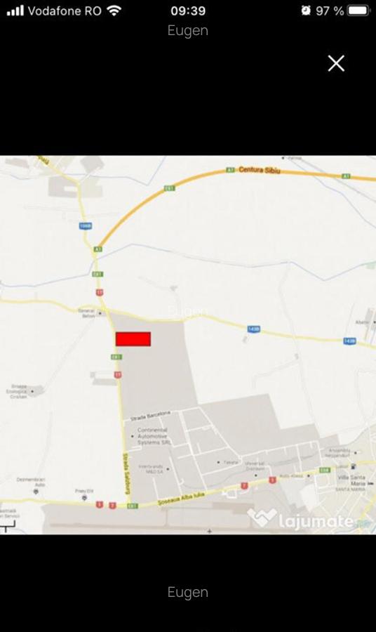 Teren intravilan industrial Str. Salzburg Sibiu 20000mp - 1