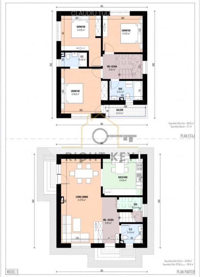 Nou pret 215.000EUR TVA inclus! Vila P+1, 4 camere, comision 0%! - 11