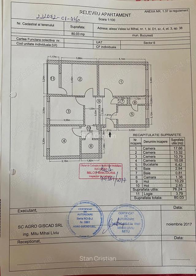 Vand apartament 4 camere Drumul Taberei - 10 Vand apartament 4 camere Drumul Taberei - 10