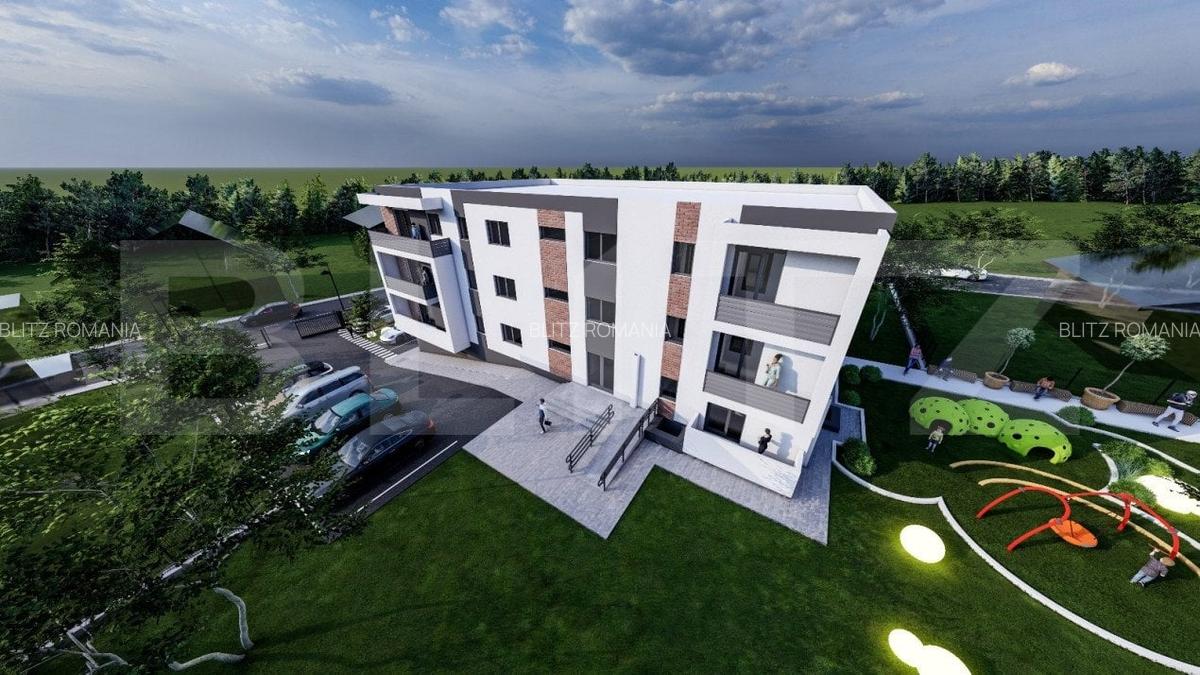Apartament de vanzare cu 1 camera, 42,5 mp cu balcon, zona Iasi-Lidl Bucium - 1