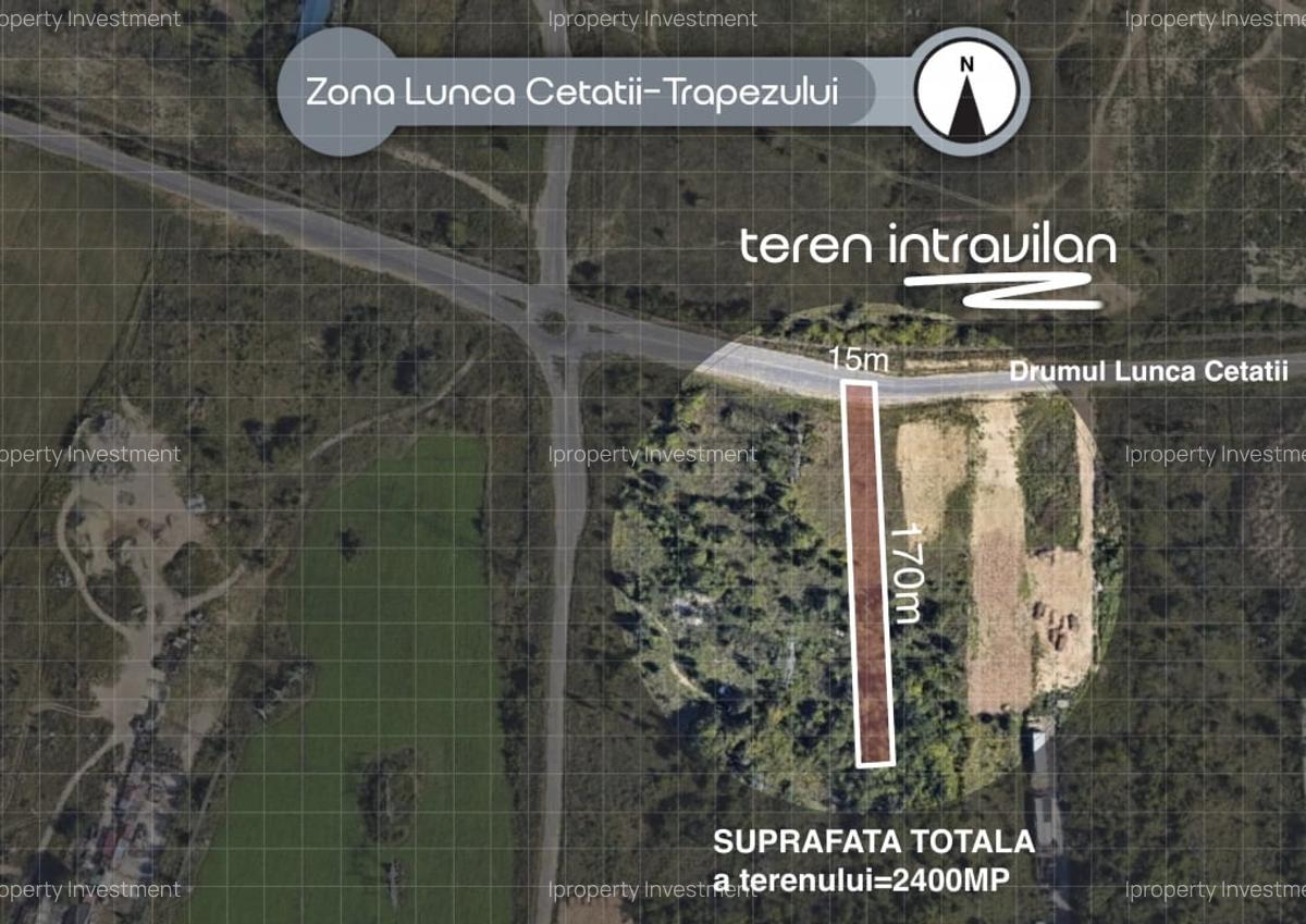 Teren Intravilan | Trapezului | hala depozitare | deschidere 15 m | 2400mp - 3