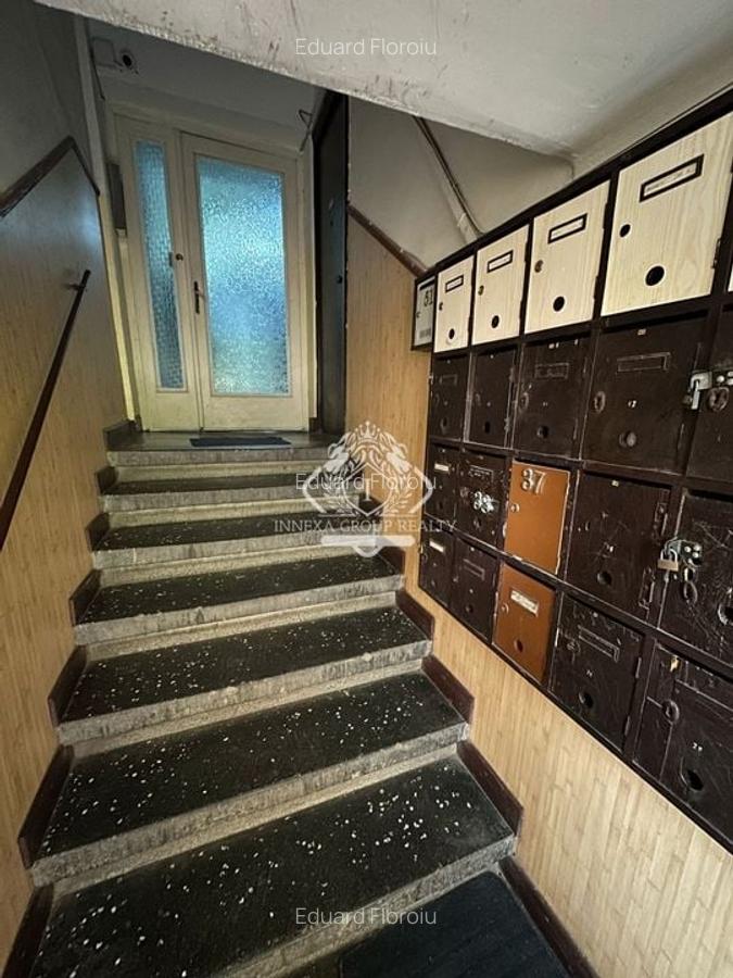 Apartament 2 camere parter inalt centrala proprie bloc 1938 | str.Fluierului - 19