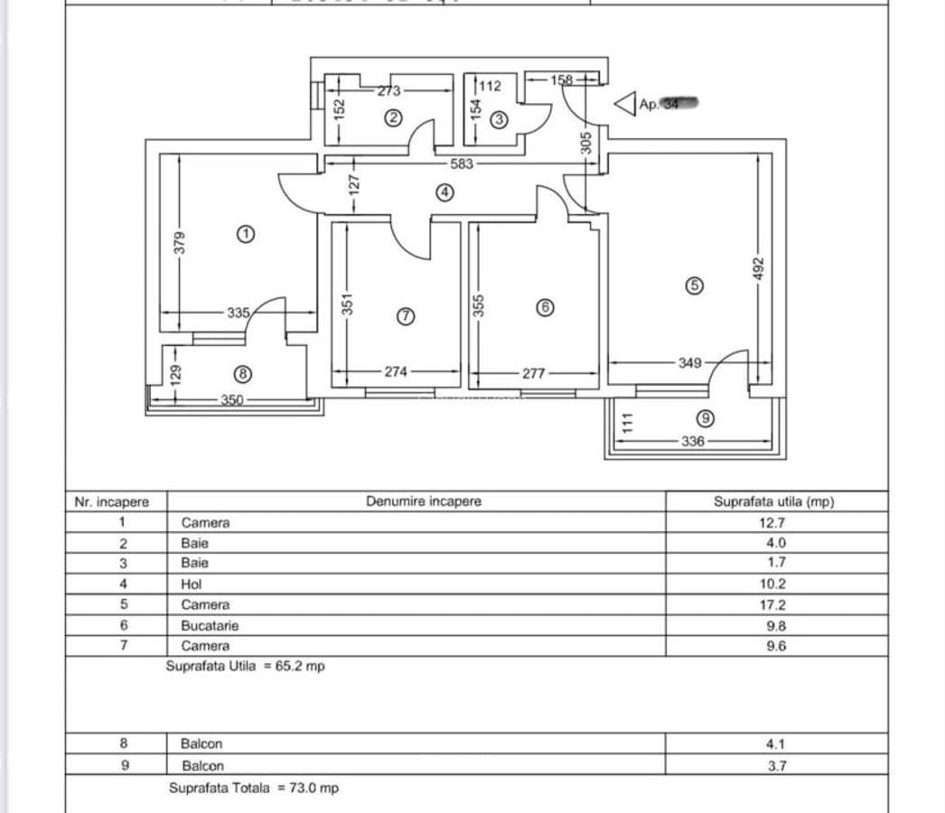 3 CAMERE  | FALEZA NORD  |  CERONAV - 1
