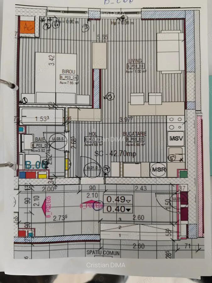 Particular inchiriere studio nou in Cellini Residences cu parcare inclusa - 9