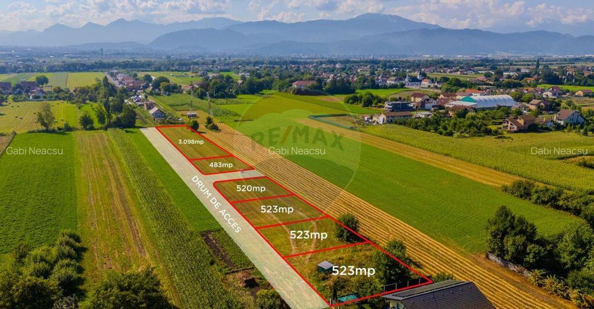 COMISION 0% Teren 3098 mp Brasov / Stupini - 2