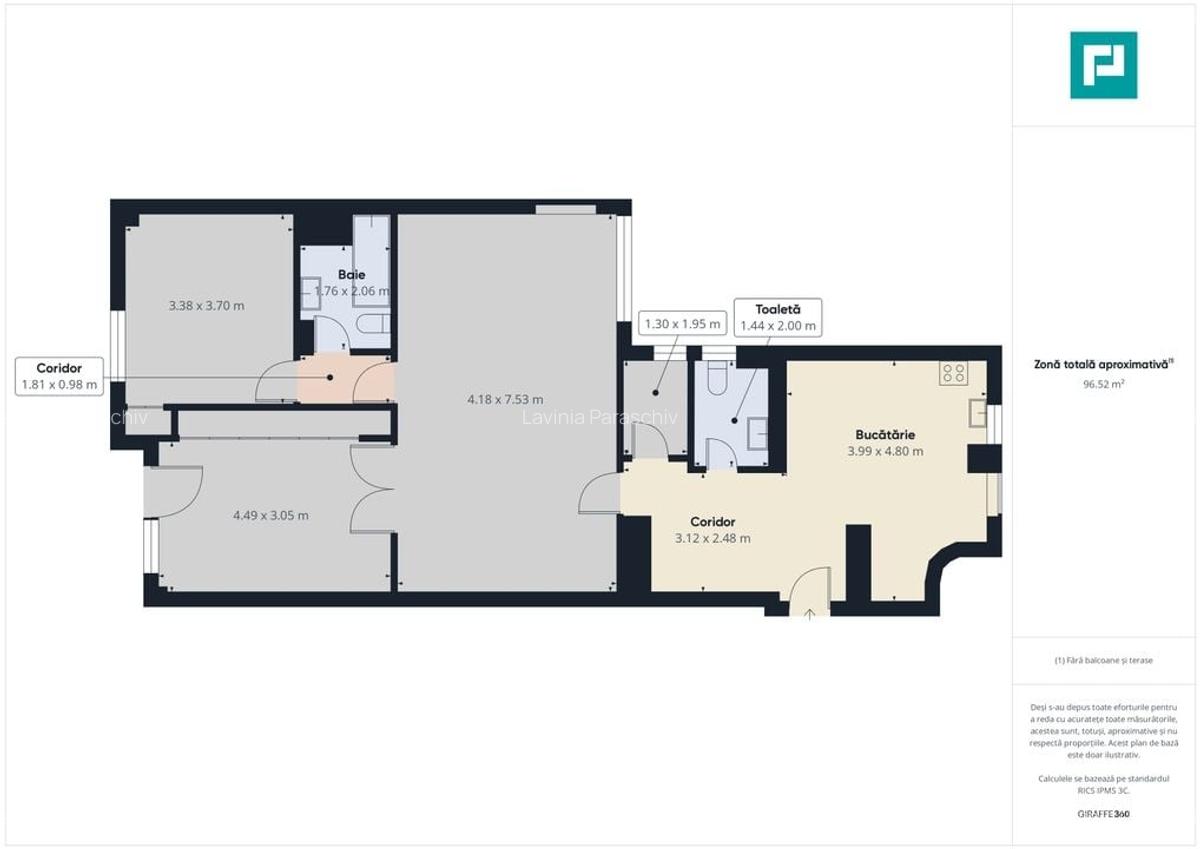 Apartament boem cu 3 Camere în Inima Dorobanțiului - 7