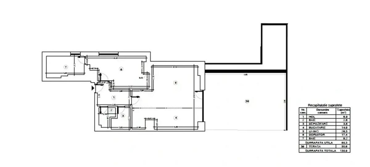 Apartament 2 camere si Terasa 50,60mpI Lux I Parcul Verdi-FloreascaI - 10
