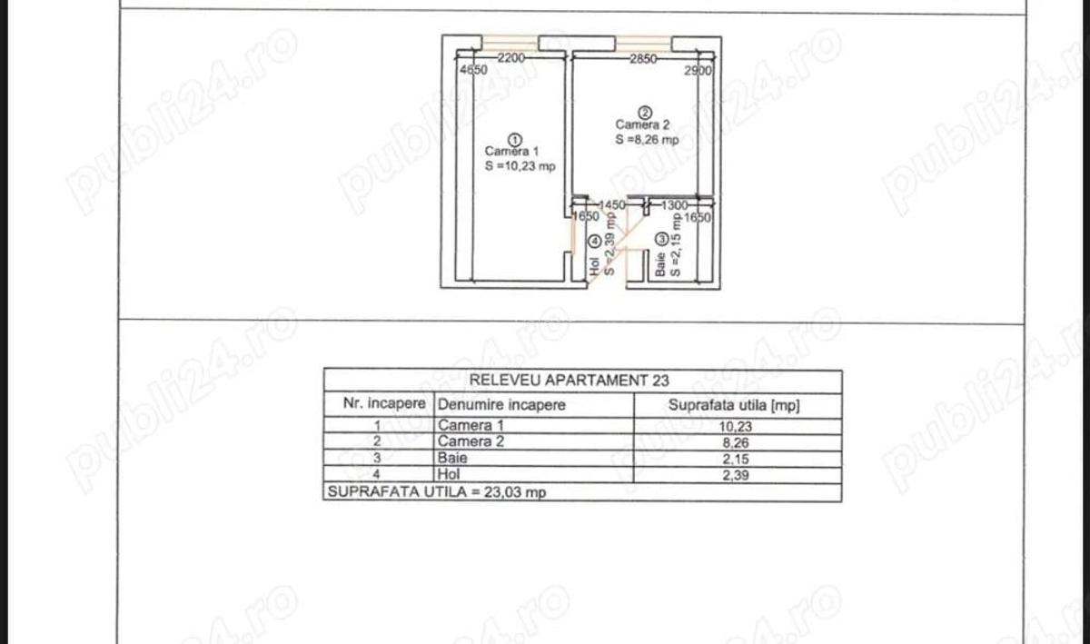 Zona AEM - Etaj 1. CENTRALA, imobil anvelopat, decomandat, NEGOCIABIL. - 3
