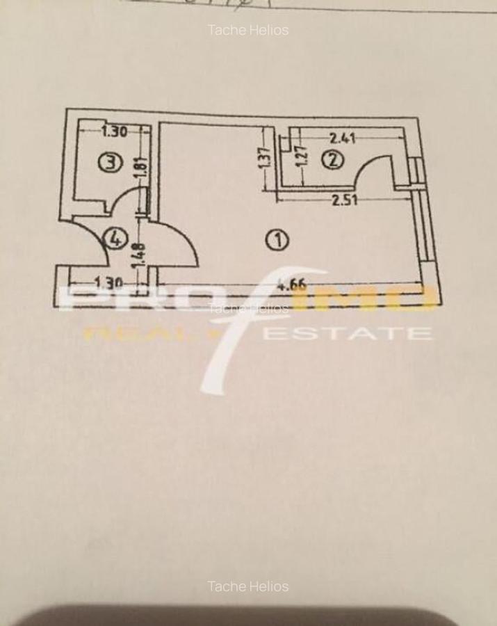 Tomis Nord garsoniera semidecomandata et.4/4 - 3