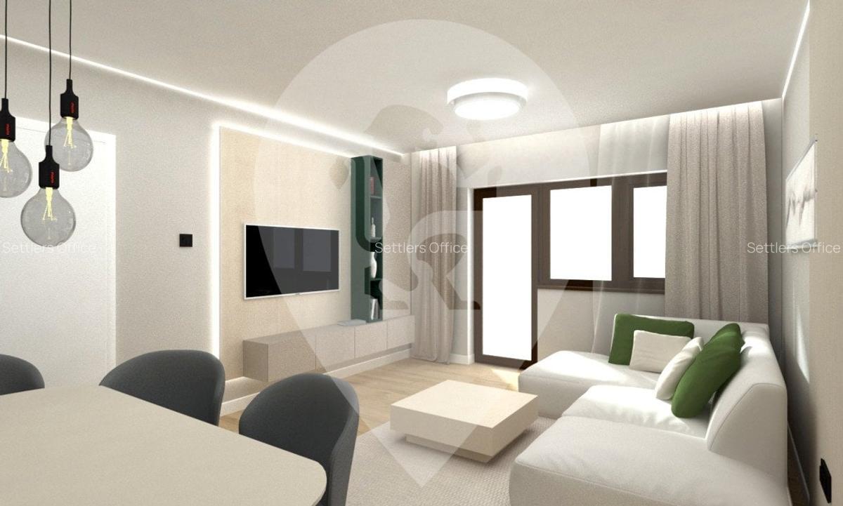 Apartament cu 2 camere decomandat în Sânpetru - 5