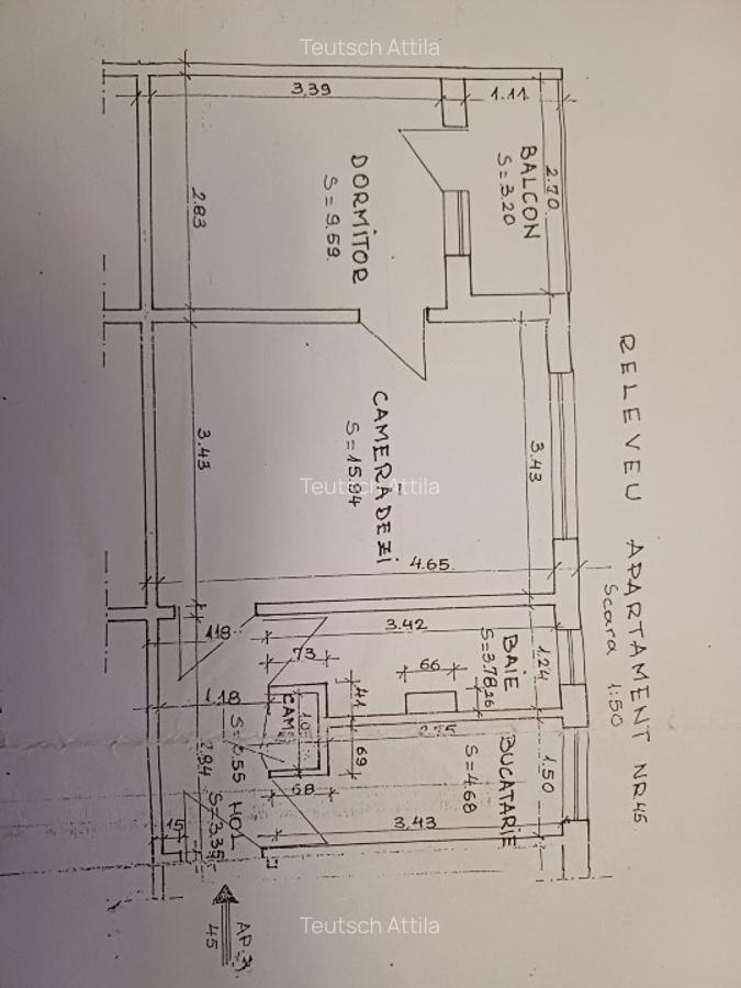 Apartamen 2 camere de vanzare - 1