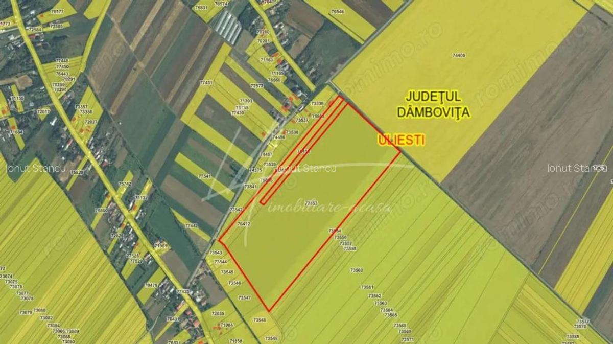 Teren intravilan curti-constructii, industrial, Autostrada A1 - km 62 - 10