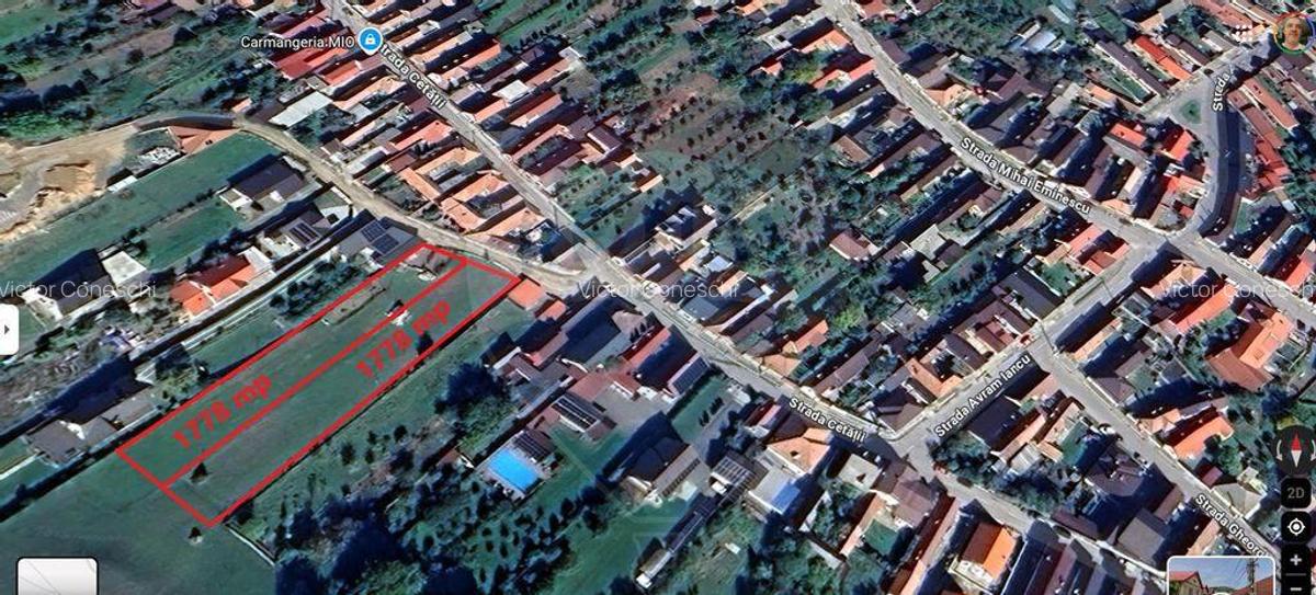 Teren intravilan 1,778mp Codlea / Strada Cetatii - 1