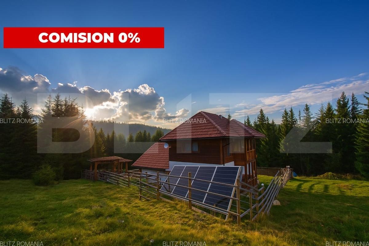 Afacere la cheie pensiune complet utilata si mobilata,energie verde, natura pura - 1