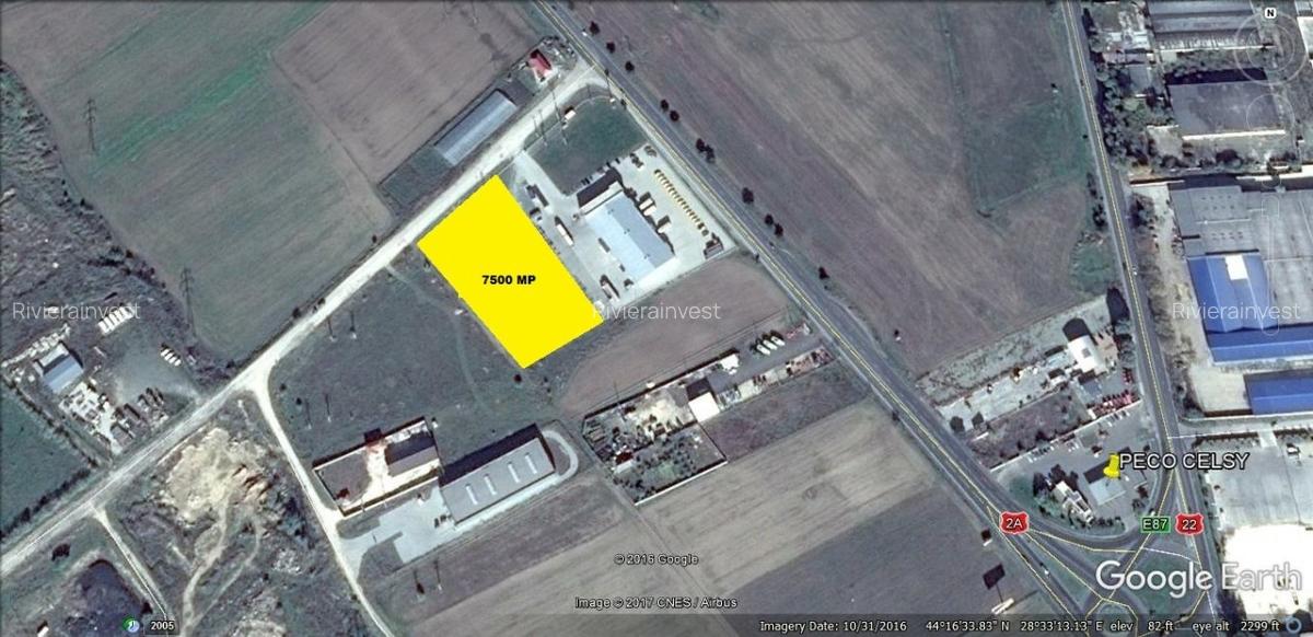 Ovidiu-PECO Celsy- DN 2A teren intravilan, zona industriala - 2 Ovidiu-PECO Celsy- DN 2A teren intravilan, zona industriala - 2