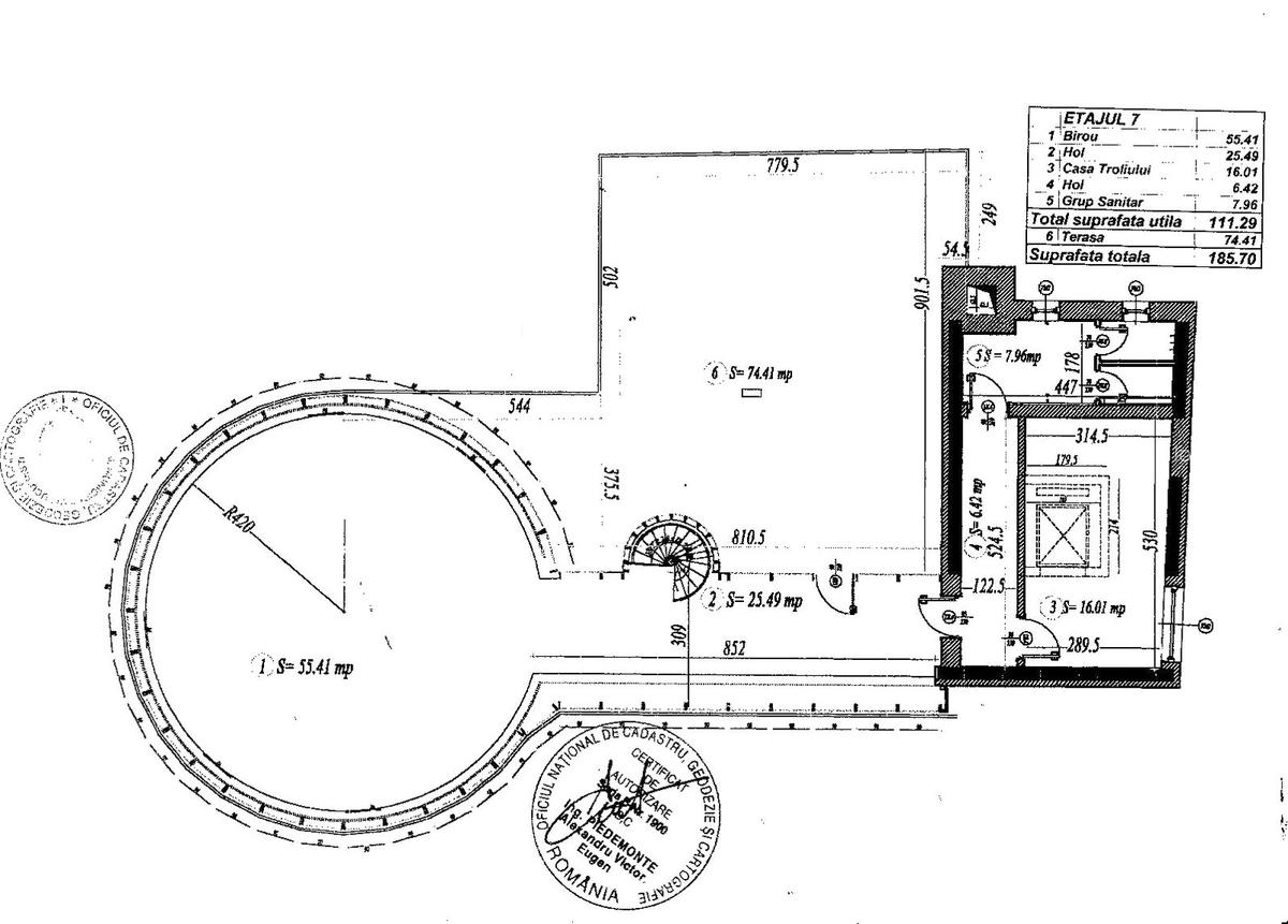 Spatiu birouri 260 mp utili in cladire de birouri langa Primaria Banu Manta - 8