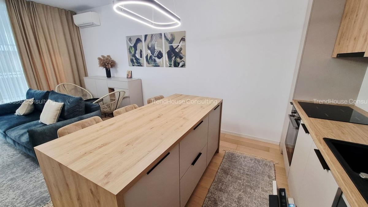 Apartament cu 2 camere semidecomandat, mobilat în Băneasa - 8