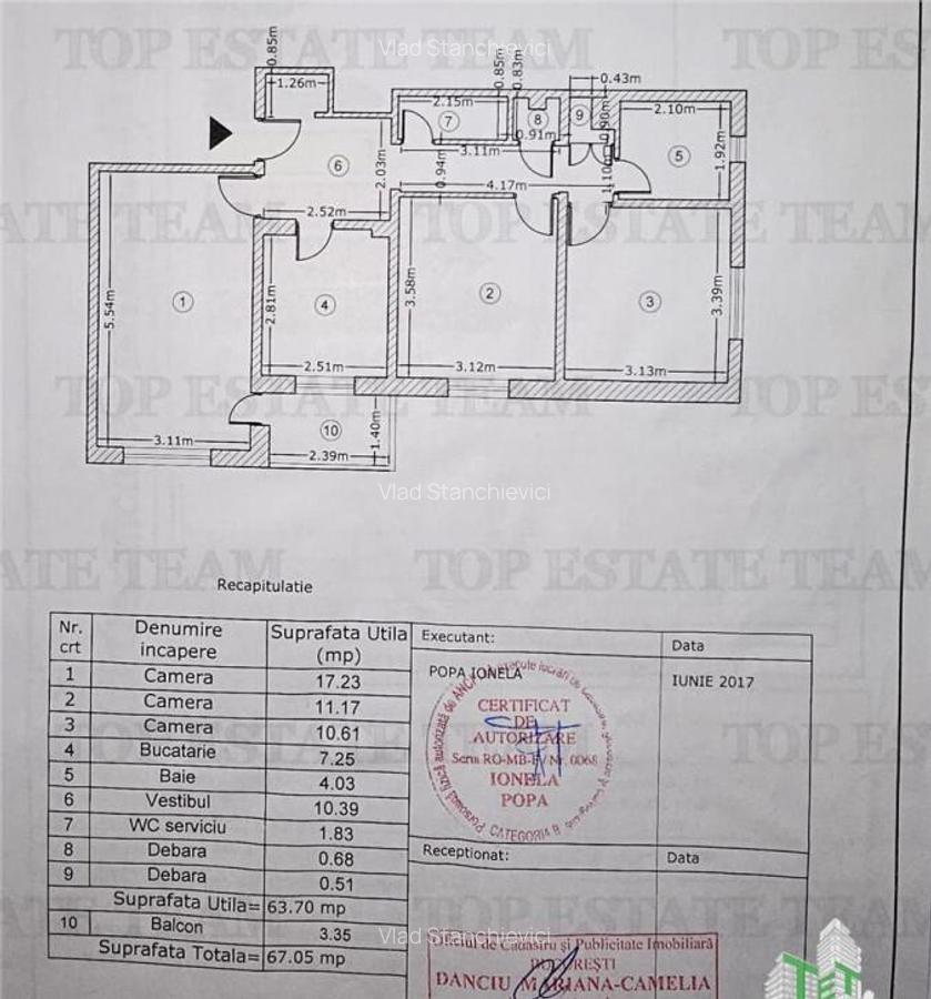 Apartament 3 camere | Bloc 1985 | 12 min de Metrou Crangasi - 13