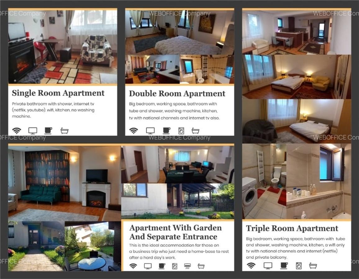 Vinzare pensiune, 380mp construiti, compusa din 4 apartamente independente - 10