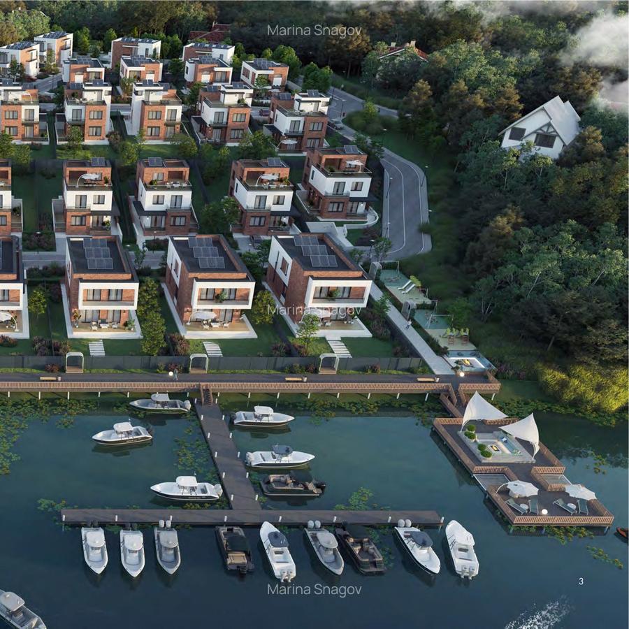 Complex rezidențial cu vile la malul lacului-Marina Snagov - 2