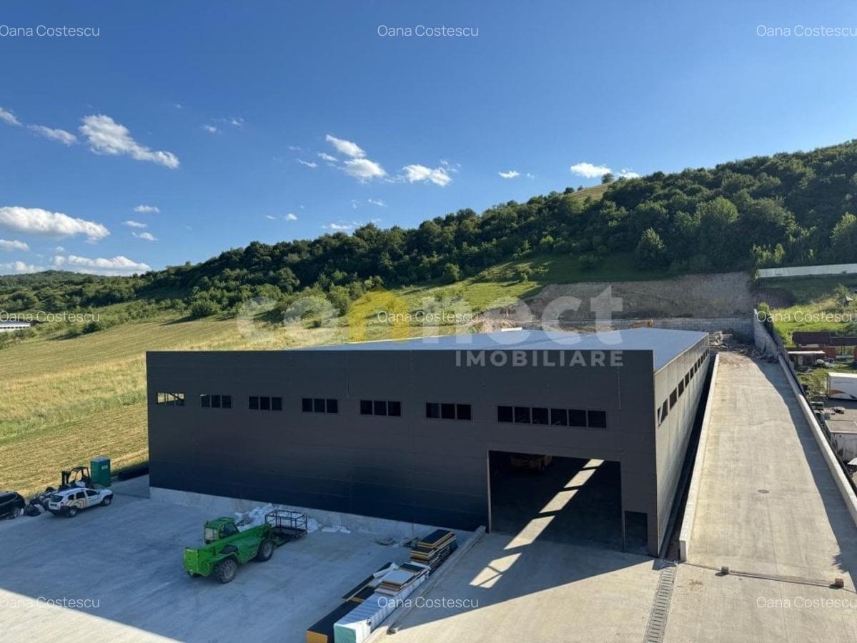Hala industriala moderna +birouri in Baciu 1380 mp - 1