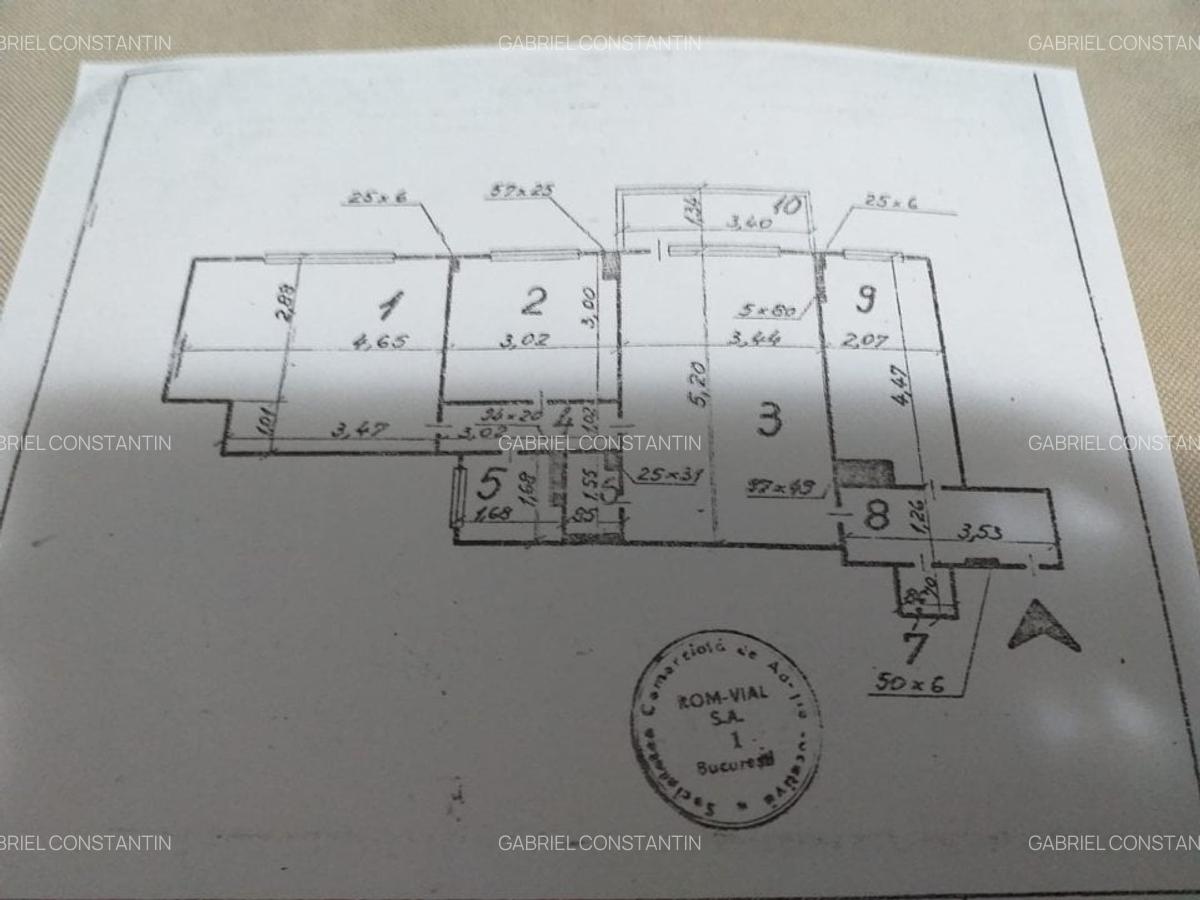 Apartament cu 3 camere semidecomandat, mobilat în Grivița - 2