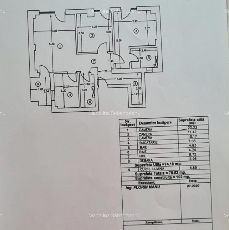 Apartament de 3 camere cu gradina - Zona Baneasa - 12