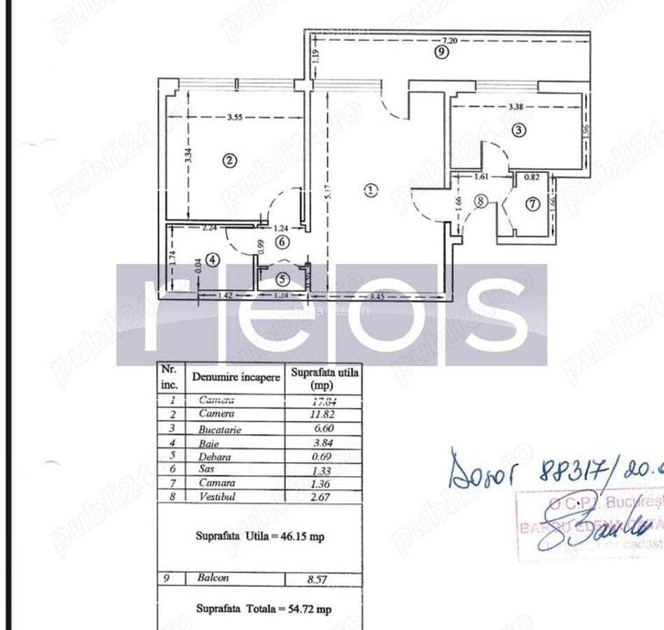 VANZARE APARTAMENT 2 CAMERE CAMPIA LIBERTATII PARCUL GHEORGHE PETRASCU - 7