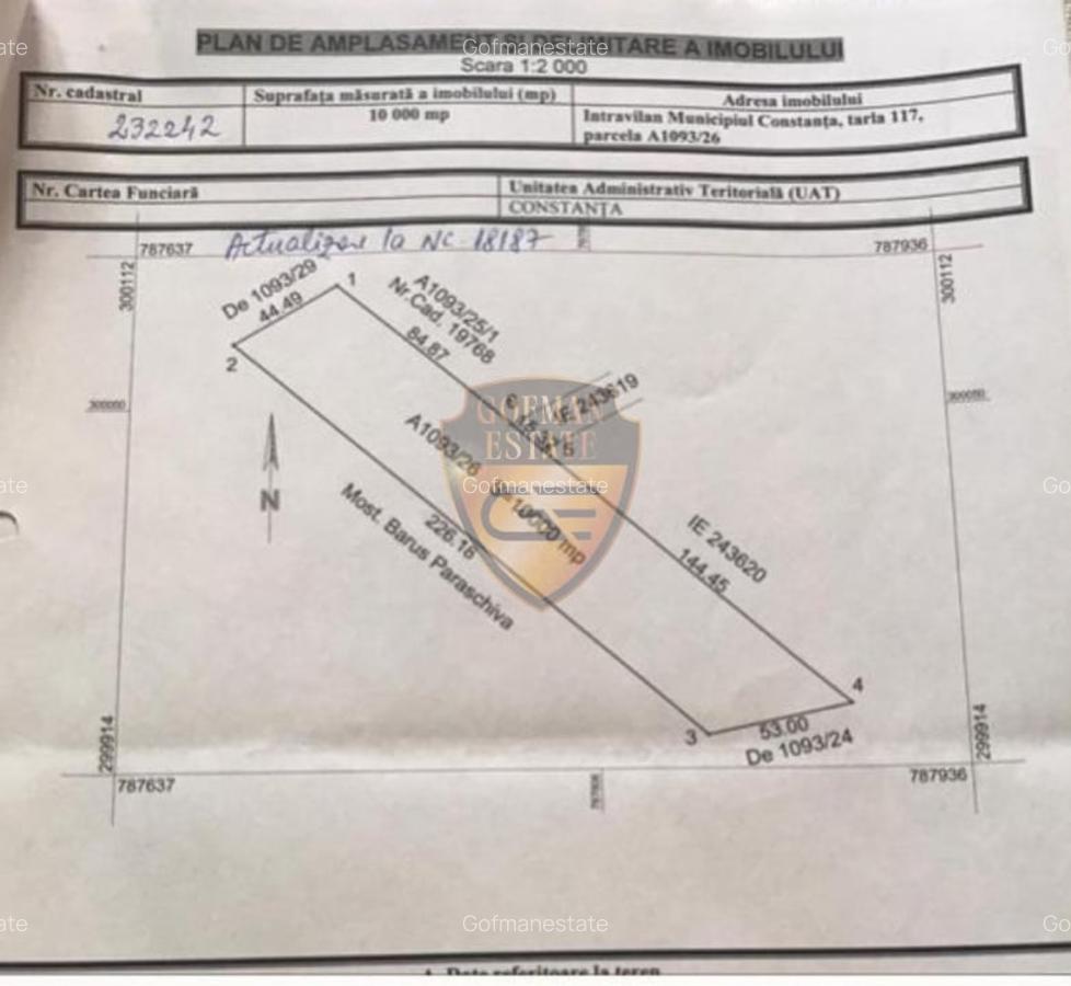 OCAZIE Ideala pentru INVESTITIE !! Teren intravilan, 10.000 mp, zona Sere - Km 5 - 1 OCAZIE Ideala pentru INVESTITIE !! Teren intravilan, 10.000 mp, zona Sere - Km 5 - 1