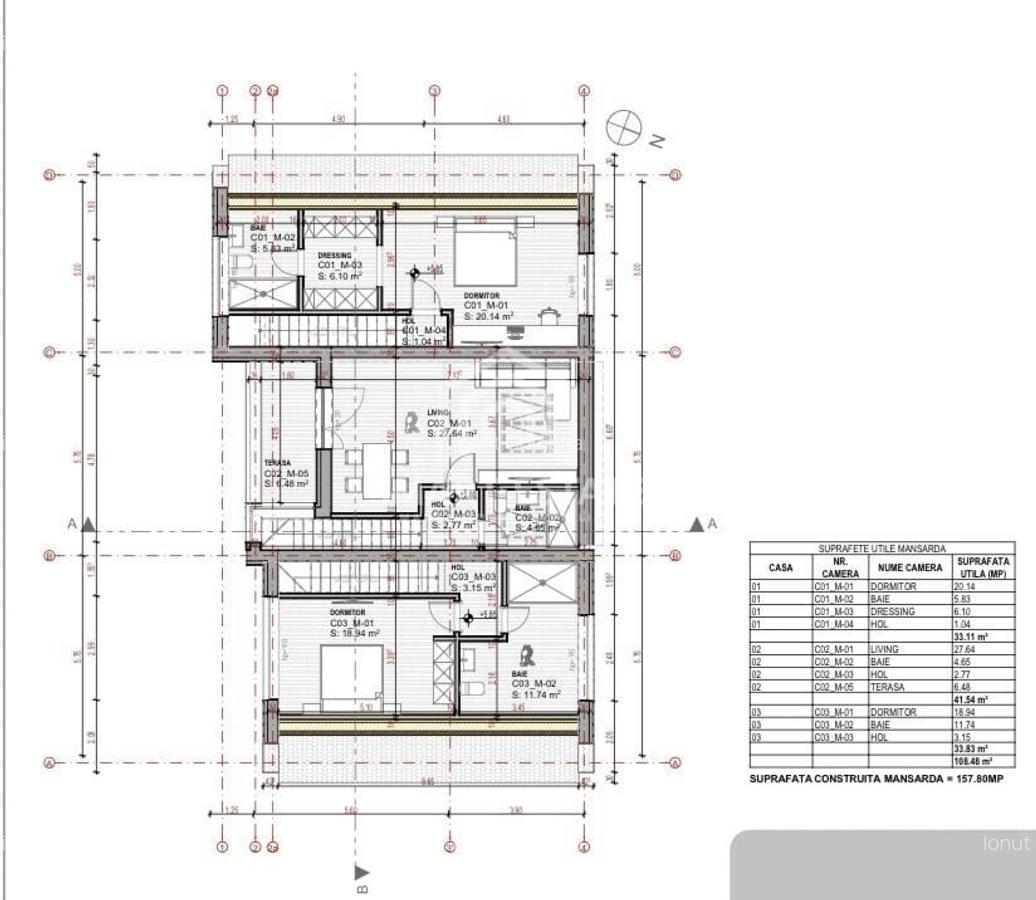 Parcul Teilor - Vila Tip Triplex P+1E+M - Comision 0% - 4
