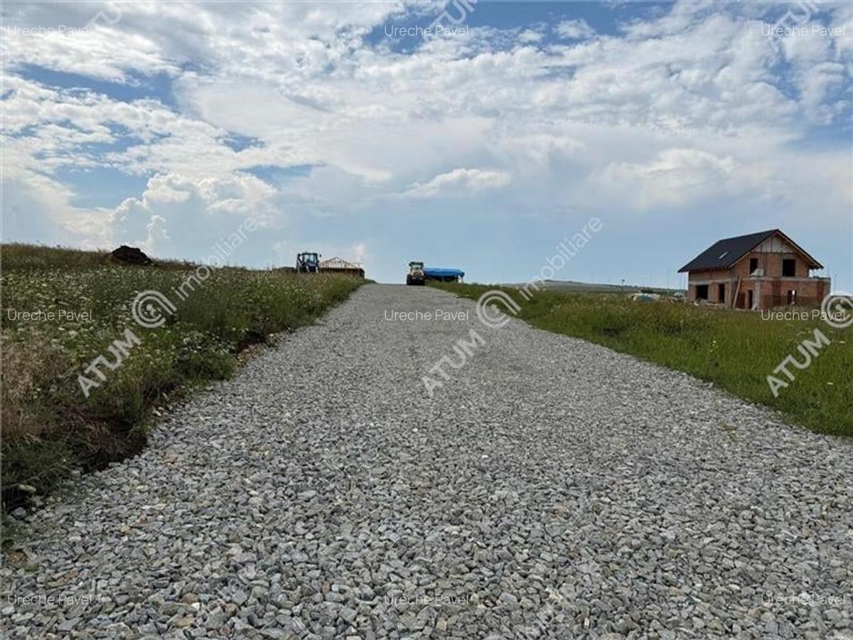 Teren intravilan de 500 mp cu PUZ si utilitati in Sura Mica - 1