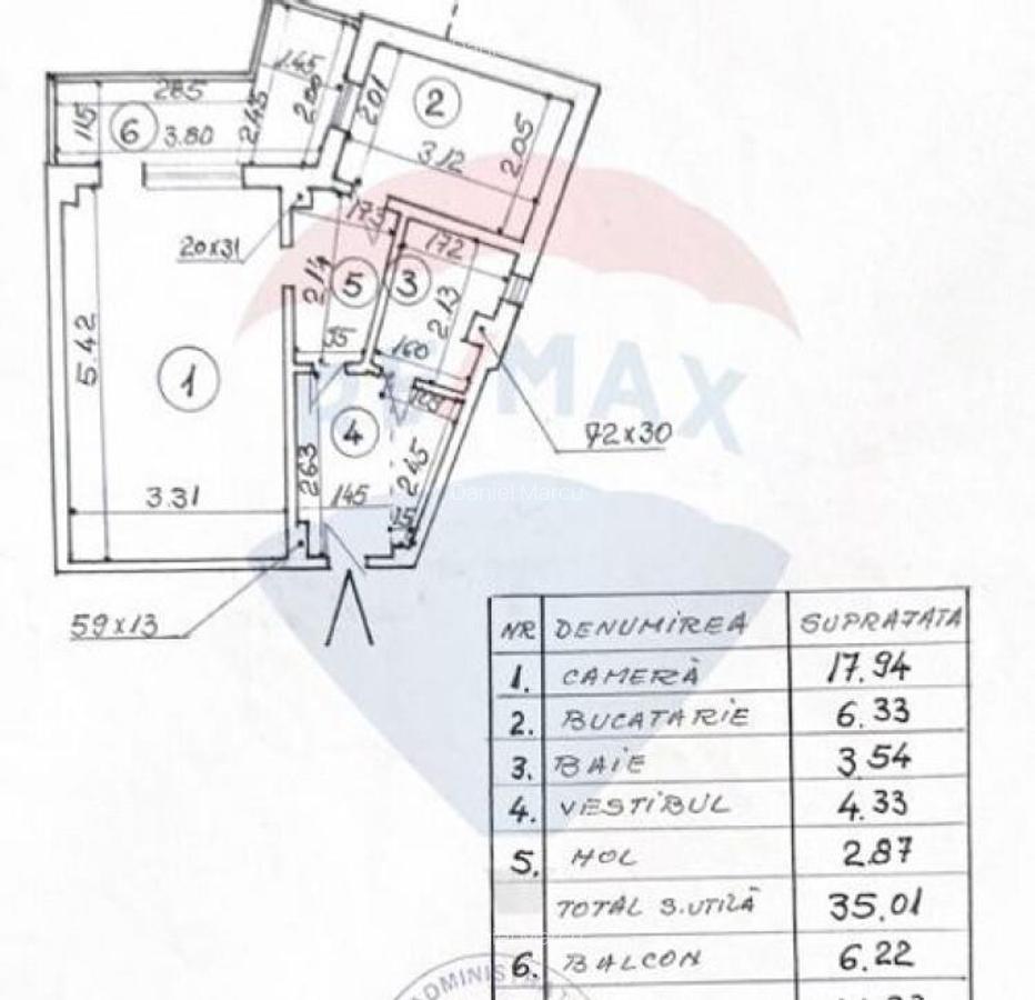 De Vanzare Studio 35 m2 utili Lacul Tei - 7