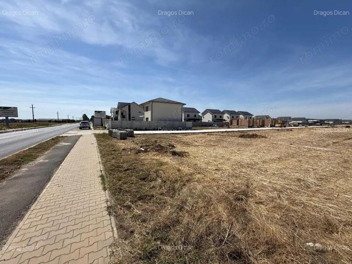 Teren Intravilan In Rate Com Berceni | utilitati: curent - gaz | #MG12 - 10