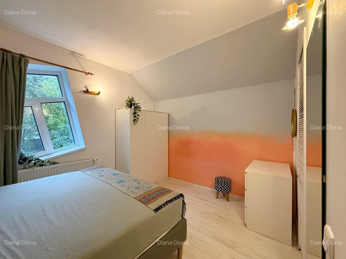 Baneasa - casa 3 camere - design unic - curte 350mp - 100mp utili - 2 parcari - 14