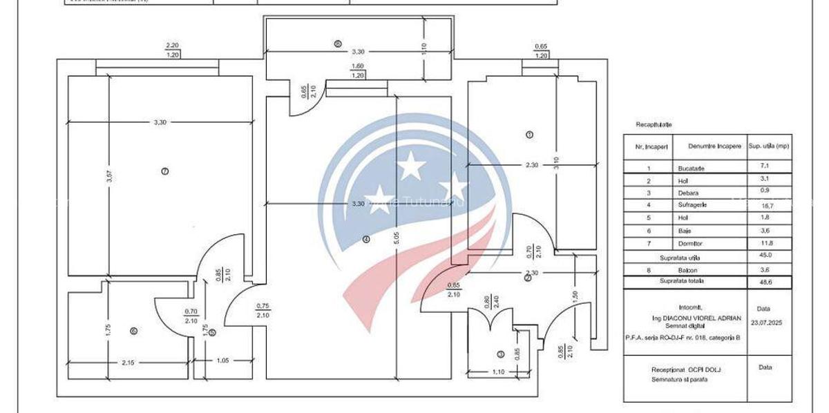 Apartament cu 2 camere(etaj 1) de vanzare in Brazda lui N... - 3