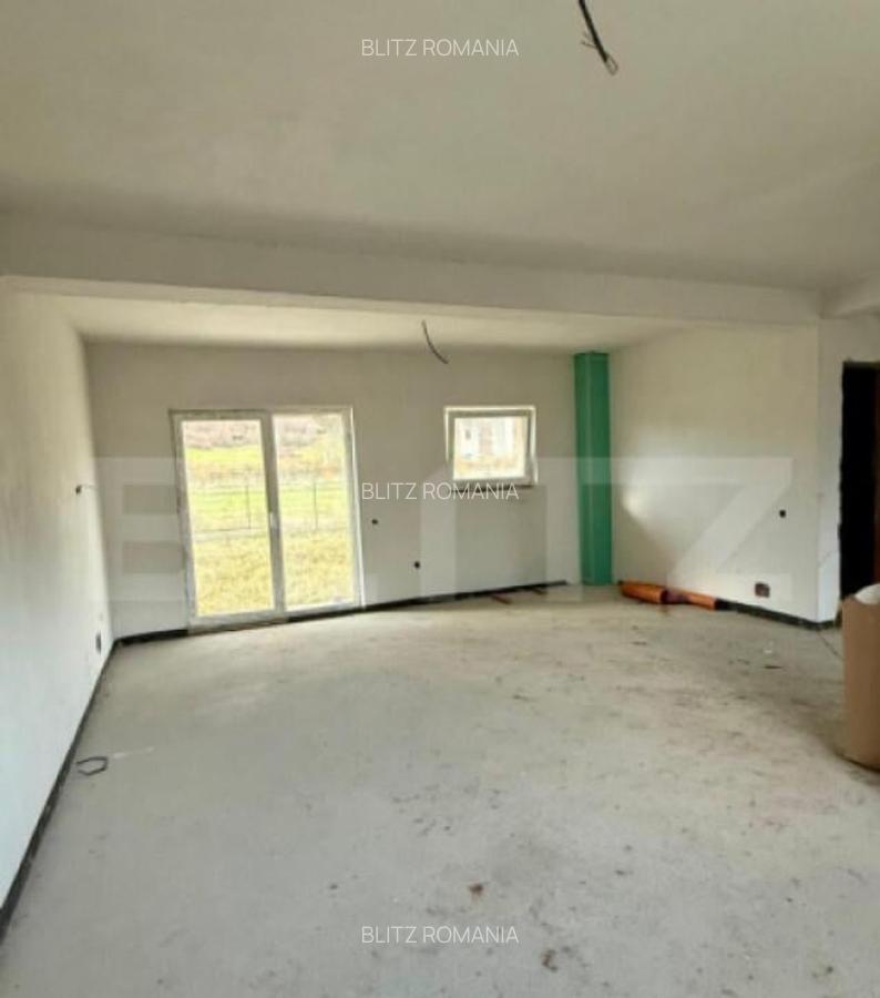 Casa individuala 109 mp utili, 400 mp teren, semifinisata, z - 18