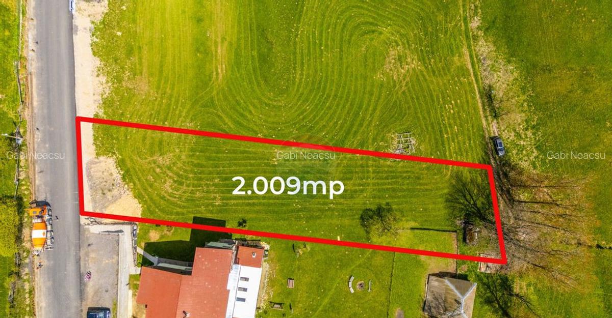 Teren 2,009mp Fundata / Intravilan/ DN 73 - 9