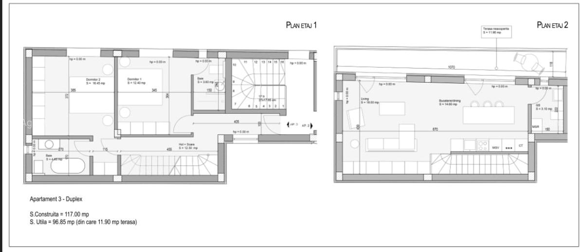 Comision 0/Apartament tip duplex/Parcare inclusa/Bloc nou - 4