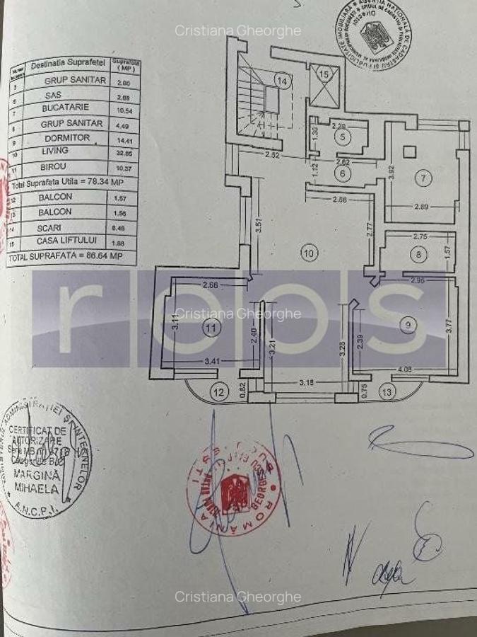 VANZARE- 3 CAMERE- FLOREASCA-DOROBANTI - 20